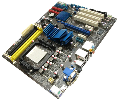 Материнская плата Asus M4A78 REV: 1.02G, AMD 770, PCI-E x16, ATX, sAM2+ БУ