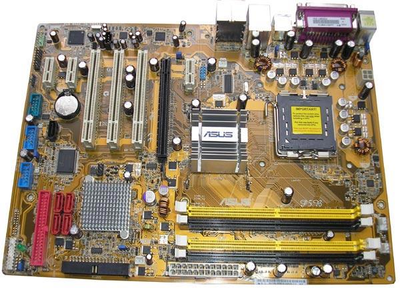 Материнская плата Asus P5B REV: 1.03G, Intel P965, PCI-E x16, ATX s775 БУ