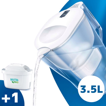 Фильтр-кувшин для воды Brita Aluna XL 3,5 л Белый с картриджем Maxtra Pro