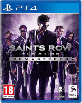 Гра PS4 Saints Row: The Third Remastered (диск Blu-ray) (4020628725457)