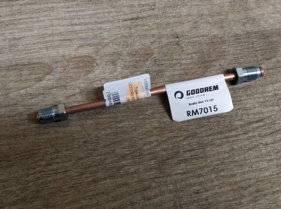Гальмівна трубка GOODREM RM7015 15см (М10х1)