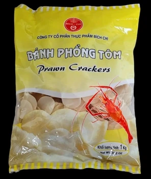 Рисові чіпси зі смаком креветки білі BANH PHONG TOM 1 кг