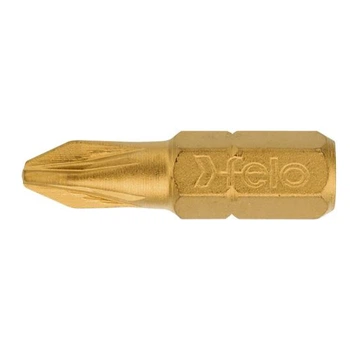 Бита Felo PZ2х25 мм TIN 1/4" С 6,3 02102070 (14203)