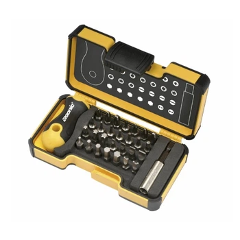 Набір біт Felo SL PH PZ SW Torx Spanner + тримач біт + ручка ERGONIC STUBBY 30 шт 02073006 (14180)