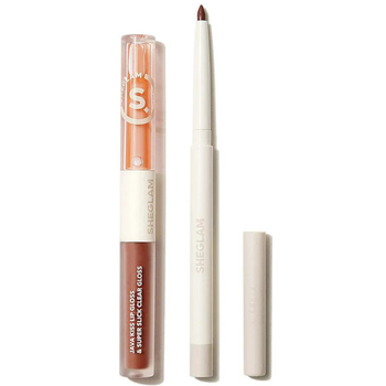 Набор для губ Sheglam Soft 90's Glam Lip liner And Lip Duo Set Haute Cocoa
