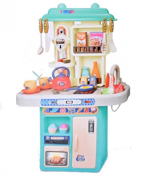 Игровой набор LIMO TOY Кухня маленькой хозяйки АРТ 16890A Зеленая