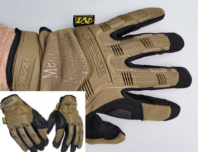 Тактичні рукавиці Mpact Mechanix Tan M койот