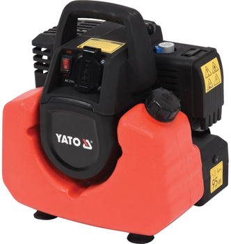 Бензиновый инверторный генератор тока YATO 800/880 Вт 230 В 0.75 л/ч 3.5 л (YT-85481)