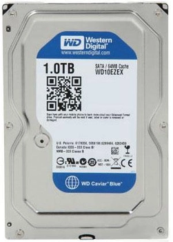 Жорсткий диск Western Digital Blue 1TB 7200rpm 64MB WD10EZEX 3.5 SATA III