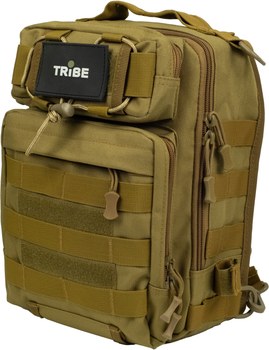 Тактическая сумка через плечо Tribe Sling Pack 6.5 л Койот (T-IE-0003-coyote)