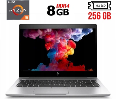 Ультрабук Б-класс HP Elitebook 745 G5 / 14" (1920x1080) IPS / AMD Ryzen 5 Pro 2500U (4 (8) ядра по 2.0 - 3.6 GHz) / 8 GB DDR4 / 256 GB SSD M.2 / AMD Radeon Vega 8 Graphics / WebCam / USB 3.1 / HDMI б/у