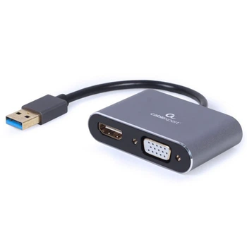 Адаптер-перехідник USB-A на HDMI/VGA