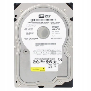 Жесткий диск Western Digital 80Gb 7200rpm 8MB (WD800JD) 3.5" SATAII Б/У