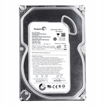 Жесткий диск Seagate Barracuda 160Gb 7200rpm 8MB (ST3160813AS) 3.5" SATAII Б/У