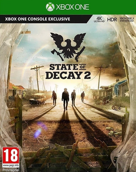 Гра Xbox One State Of Decay 2 (Blu-ray диск) (0889842223774)