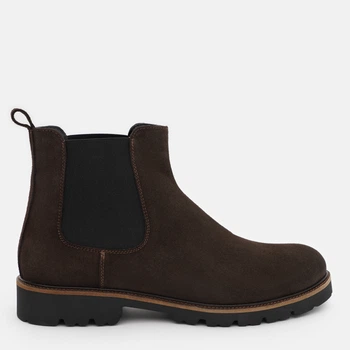 Чоловічі демісезонні челсі замшеві Prime Shoes 745 Brown Velour 16-745-50330 40 26.5 см Brown (2000000235226)
