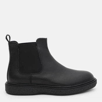 Чоловічі демісезонні челсі шкіряні Prime Shoes 745 Black Leather 16-745-30163 43 28.5 см Black (2000000235134)