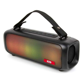 Портативна Бездротова Bluetooth Колонка Акустика XO F39 RGB | BT5.1, AUX / USB, TWS, 18W, 7h | Чорний
