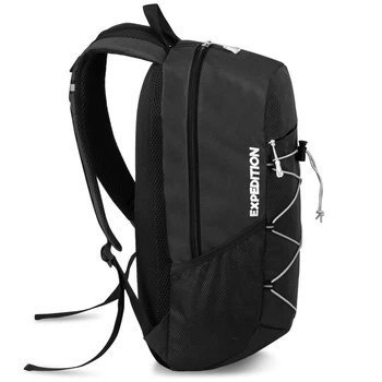 Рюкзак Semi Line 20 Grey Black водостойкий 600D фасадный карман шнур для одежды