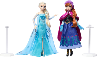 Zestaw lalek kolekcjonerskich Mattel Disney 100 Years of Wonder Kraina Lodu Anna i Elsa 30 cm 2 szt (0194735121915)