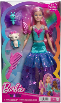 Lalka z akcesoriami Mattel Barbie A Touch of Magic Malibu Roberts ze zwierzątkami JCW48 29 cm (0194735277650)