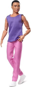 Лялька Mattel Barbie Looks Ken Фіолетове вбрання 30 см (0194735097081)