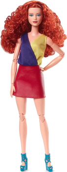 Lalka Mattel Barbie Looks Rudowłosa z kręconymi włosami 29 cm (0194735096954)