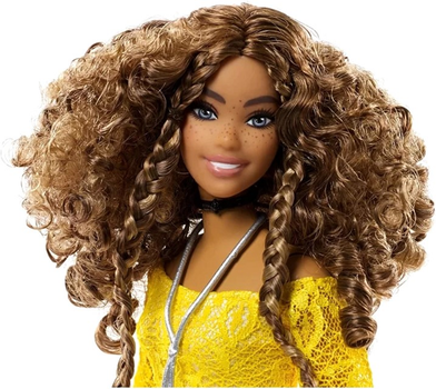 Лялька Mattel Barbie Fashionistas Boho Curvy Doll 28 см (0887961535136)