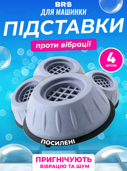 Антивибрационные подставки ножки для стиральной машины BRS