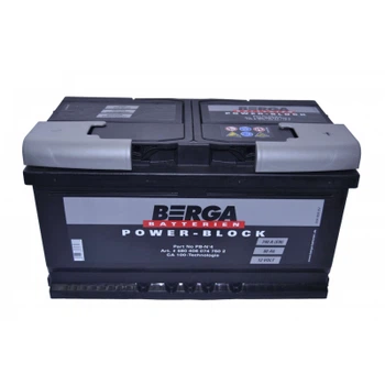Аккумулятор автомобильный Berga Power Block 80Ah (740EN) (580406074)