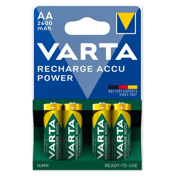 Аккумулятор Varta Rechargeable Accu AA 2600 мА/час 4 шт Ni-MH