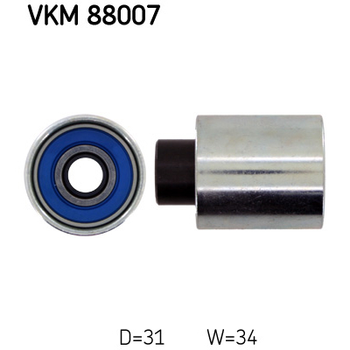 Ролик натяжителя ремня SKF VKM 88007