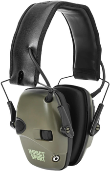 Навушники тактичні активні Howard Leight Impact Sport R-01526 Olive (R-01526) ($KX279941) - Уцінка