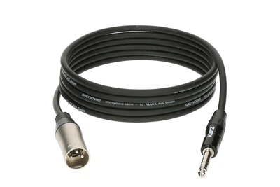 Кабель мікрофонний KLOTZ AT GREYHOUND ANALOG AUDIO CABLE BALANCED WITH MALE XLR TO BALANCED JACK 1.5 M (236592)