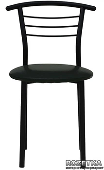 Стул для кухни и гостиной Примтекс Плюс 1011 black CZ-3 Черный