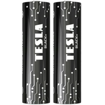 Батарейка Tesla Black+ AA (LR06) 1.5V (Alkaline) (2 шт.)