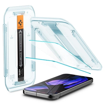Защитное стекло Spigen Glas.tR EZ FIT 2-Pack для Google Pixel 9/9 Pro/10/10 Pro Clear (AGL08442)