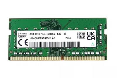 Оперативная память для ноутбука Hynix DDR4 8GB 3200MHz SO-DIMM 1Rx8 PC4-3200AA (HMAG68EXNSA051N)