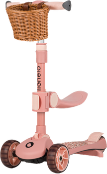 Детский самокат Lionelo Pink Rose (LOE-FRANKY PINK ROSE)