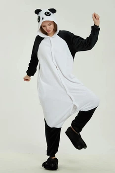 Пижама кигуруми My Kigu Женская Панда Белая размер L 165-175 см (1017411)