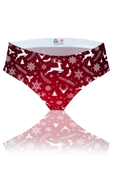 Трусики-стрінги TOTALFIT XP2K10-P2 Christmas Baby XS Червоний