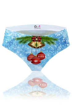 Трусики-стрінги TOTALFIT XP2K10-P7 Christmas Baby XS Блакитний