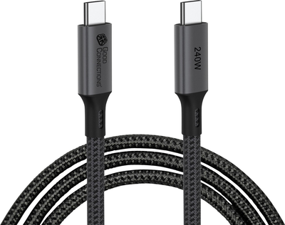 Kabel Good Connections USB 4.0 240 W 8K 60 Hz 0.5 m Black (2404-TK005A)