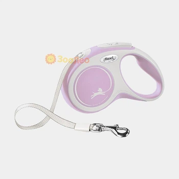 Рулетка для собак Flexi New Comfort XS рожева, 3м до 12кг (стрічка)