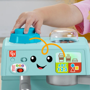 Кавоварка розвиваюча Fisher-Price Вчись і смійся! HYT01 (0194735254798)