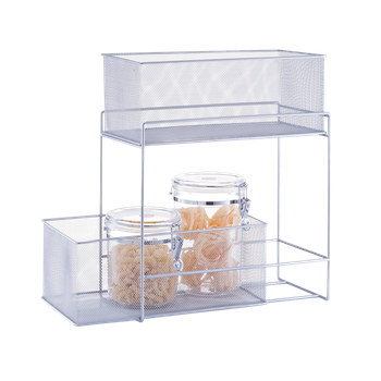 Корзина для кухонных продуктов Zeller 2 уровня (4003368177595)