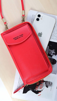 Кошелек клатч No brand 487 женский красный