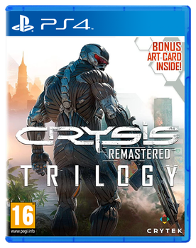 Игра Sony PlayStation 4 Crysis Trilogy Remastered Русская Озвучка Б/У
