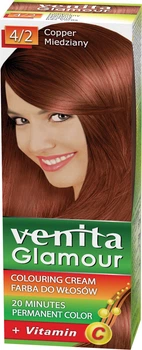 Фарба для волосся Venita Glamour № 4/2 мідний 50 мл (5902101511896)