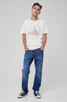 Джинсы Wrangler Greensboro Regular Straight Fit (W15QMU91Q) Синий 40-34